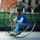 Illustration for article titled 1873 Monocycle Replica Is a Mechanical and Engineering Marvel